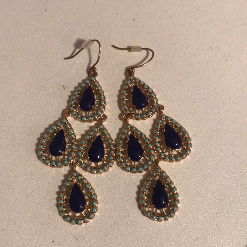 Stella & Dot Seychelles Chandelier Earrings
